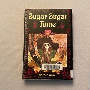 Manga Sugar Sugar Rune Book - Black and Pink